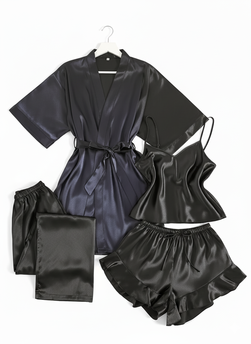 Ensemble de nuit en satin