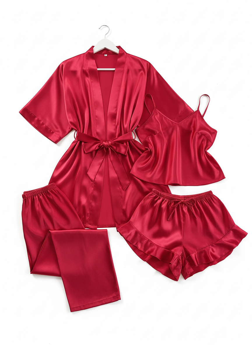 Ensemble de nuit en satin